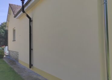 Peinture façade enduite