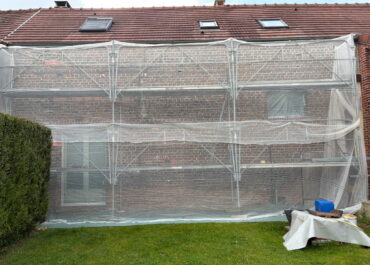 Rejointoiement de façade en briques