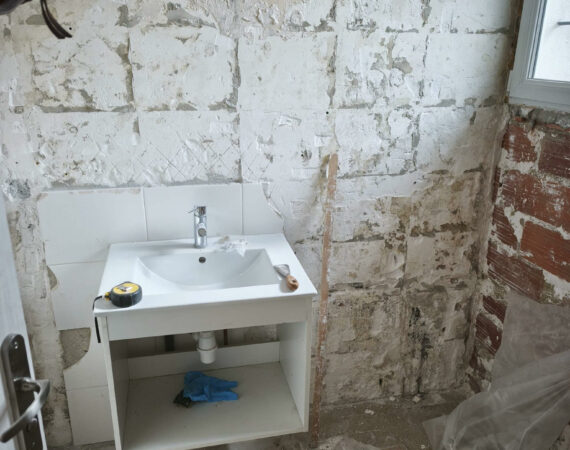 Rénovation complète de salle de bain